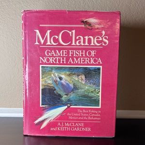 Vintage 1984 McClane’s Game Fish of North America, Fishing Book, Hardcover